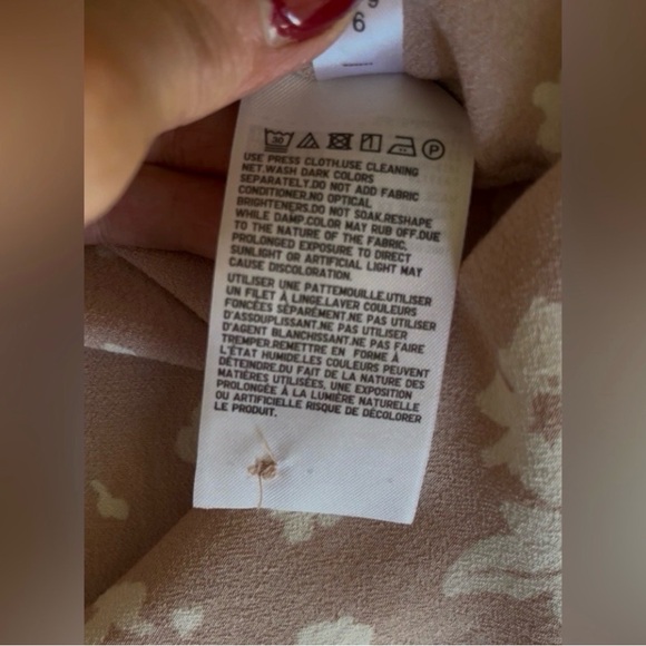 Uniqlo Light Pink Floral Top - Picture 11 of 12